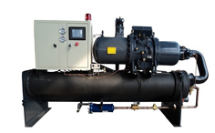 水冷螺桿中溫機組四機頭