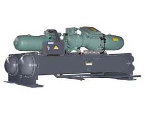 蒸發冷螺桿中溫機組單機頭