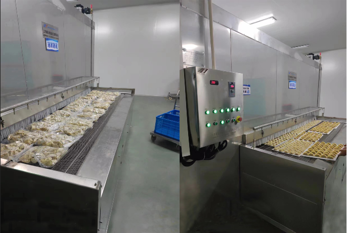 速凍隧道在食品行業的應用有哪些具體例子？